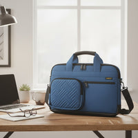 SUMFFIS 15.6-Inch Laptop Shoulder Bag Bl