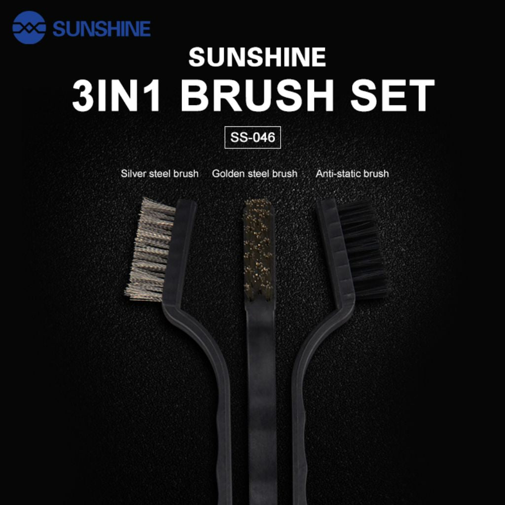 SUNSHINE SS-046 3-in-1 Cleaning Brush