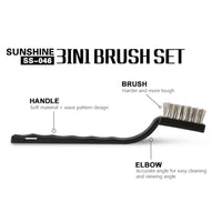 SUNSHINE SS-046 3-in-1 Cleaning Brush