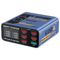 SUNSHINE SS-304Q 6-Port USB Smart Fast C