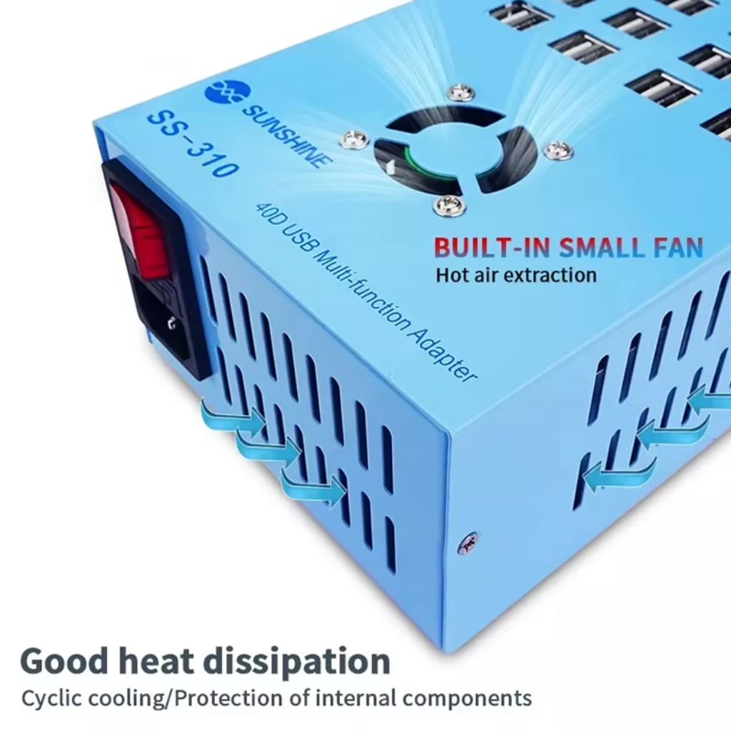 SUNSHINE SS-310 40-Port USB Charging