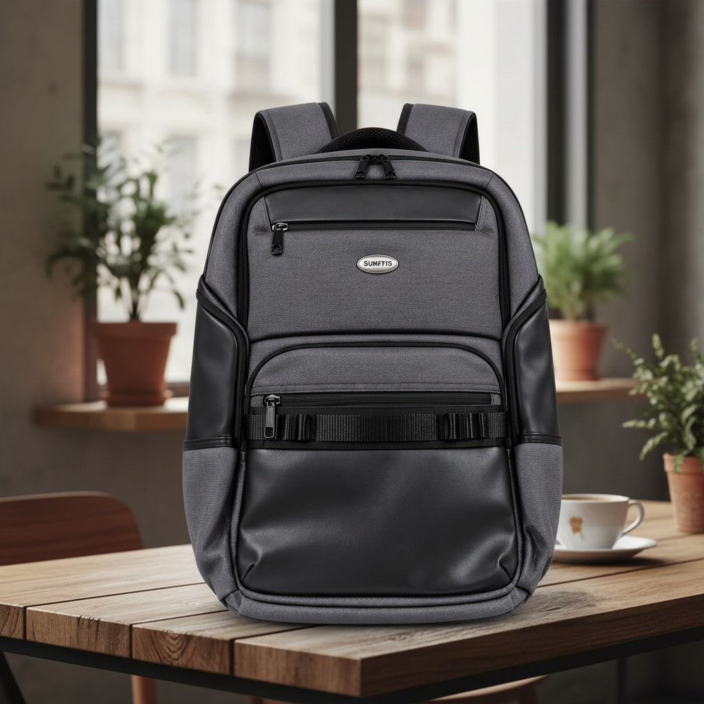 SUMFFIS 15.6-Inch Business Laptop Backpa