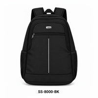 SUMFFIS 15.6-Inch Laptop Backpack Black