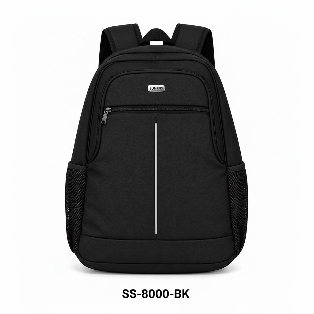SUMFFIS 15.6-Inch Laptop Backpack Black