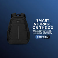 SUMFFIS 15.6-Inch Laptop Backpack Black