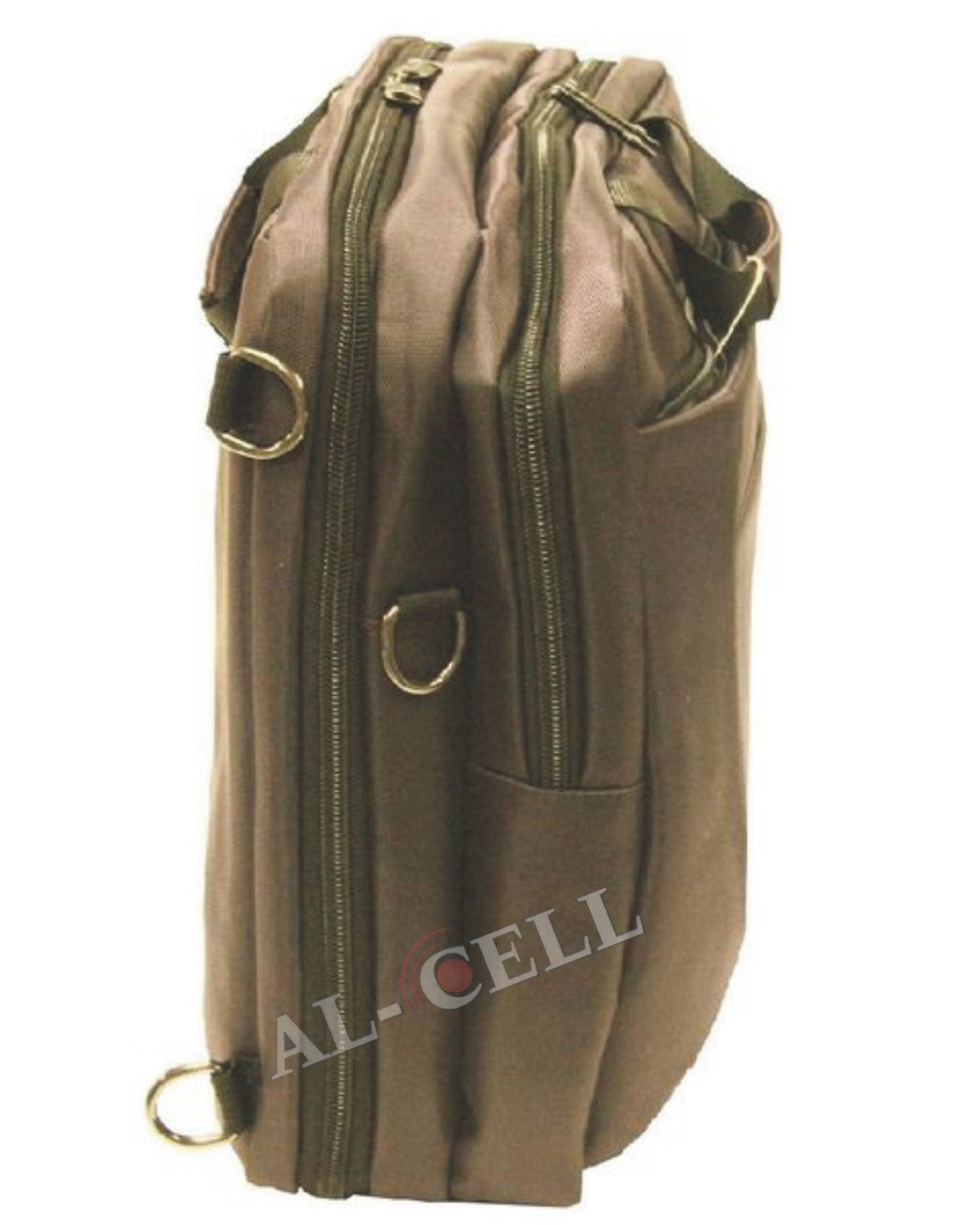 SUMFFIS Brown Backpack+ Usb + Aux