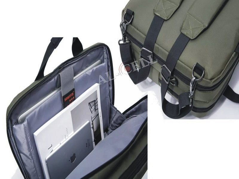 SUMFFIS Green Backpack+ Usb + Aux