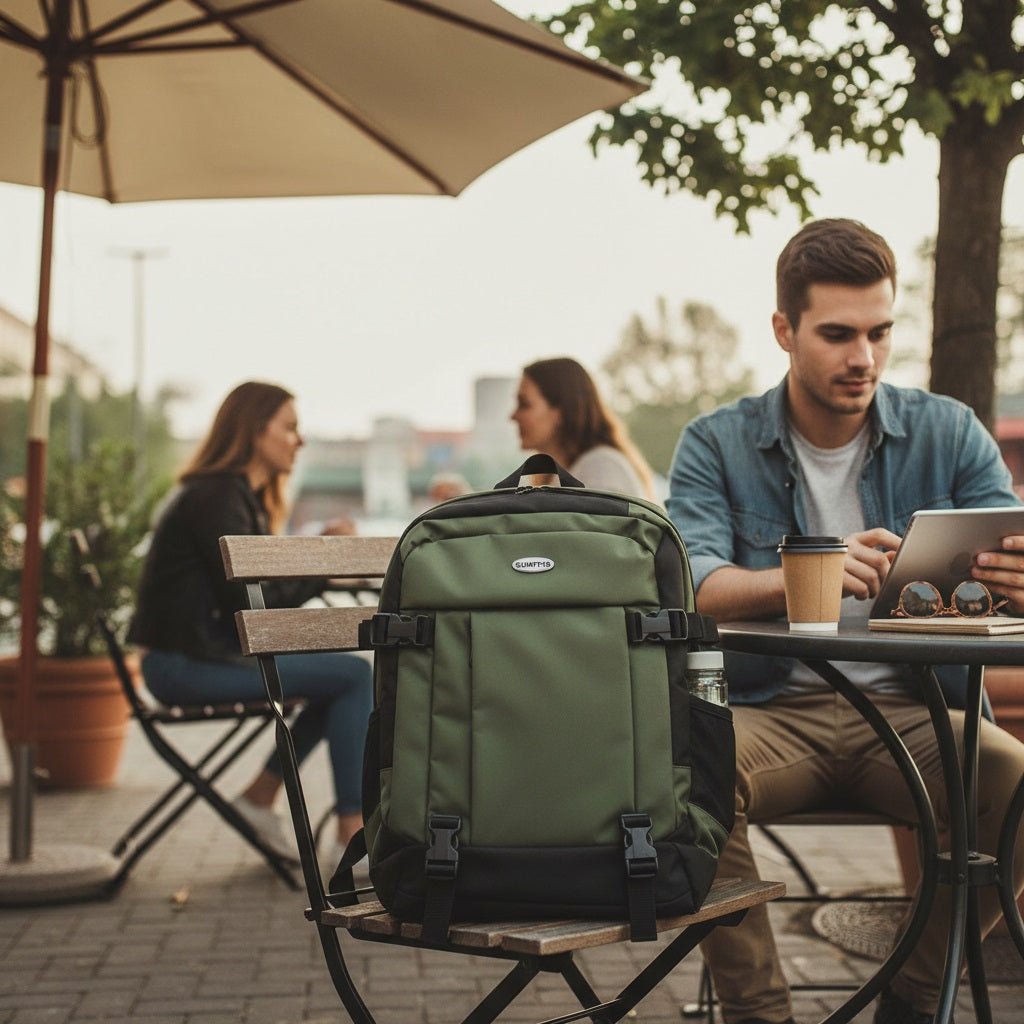 SUMFFIS 15.6-Inch Business Laptop Backpa