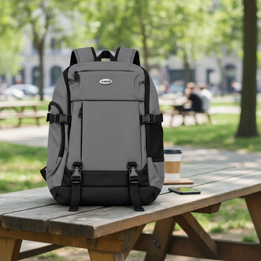 SUMFFIS 15.6-Inch Business Laptop Backpa