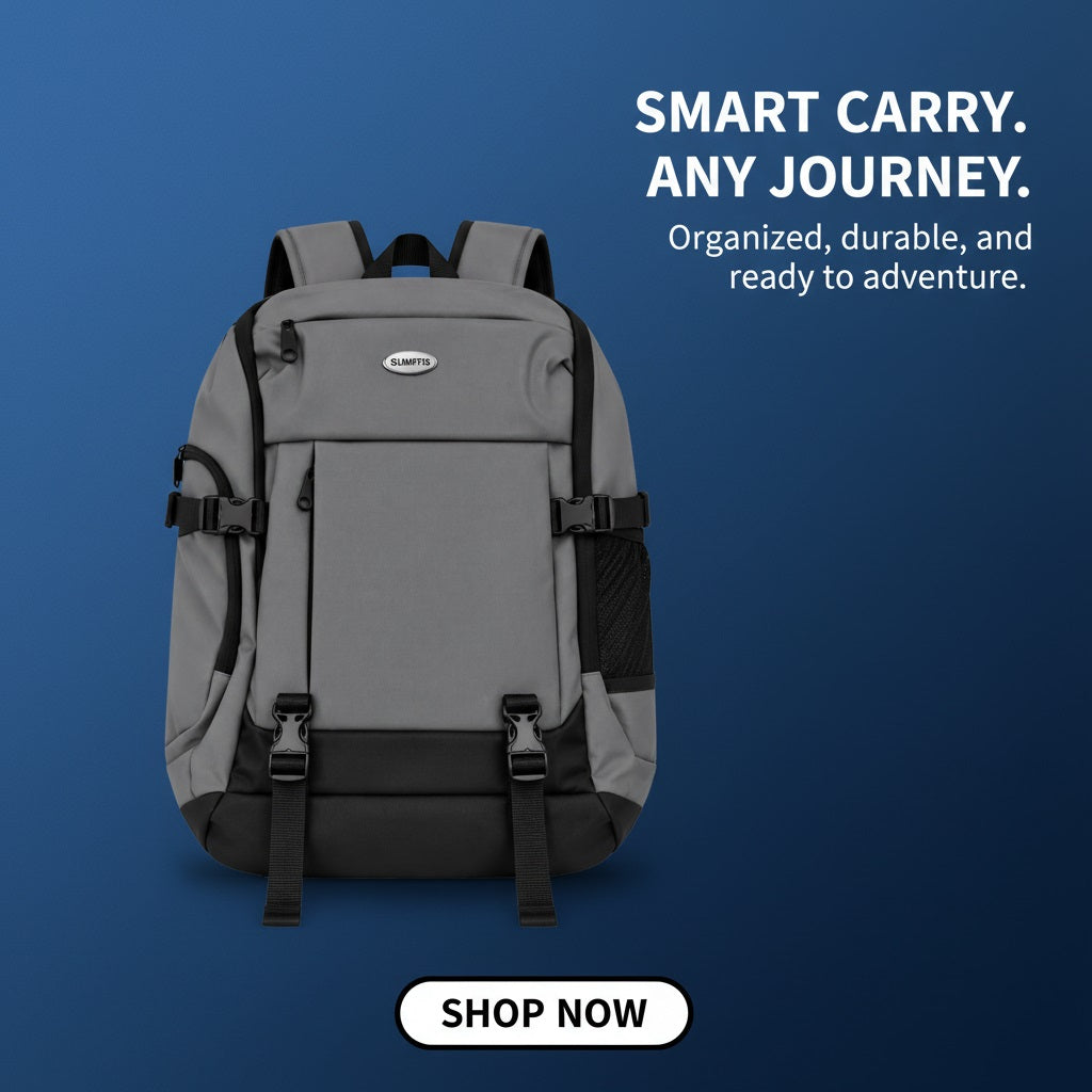 SUMFFIS 15.6-Inch Business Laptop Backpa