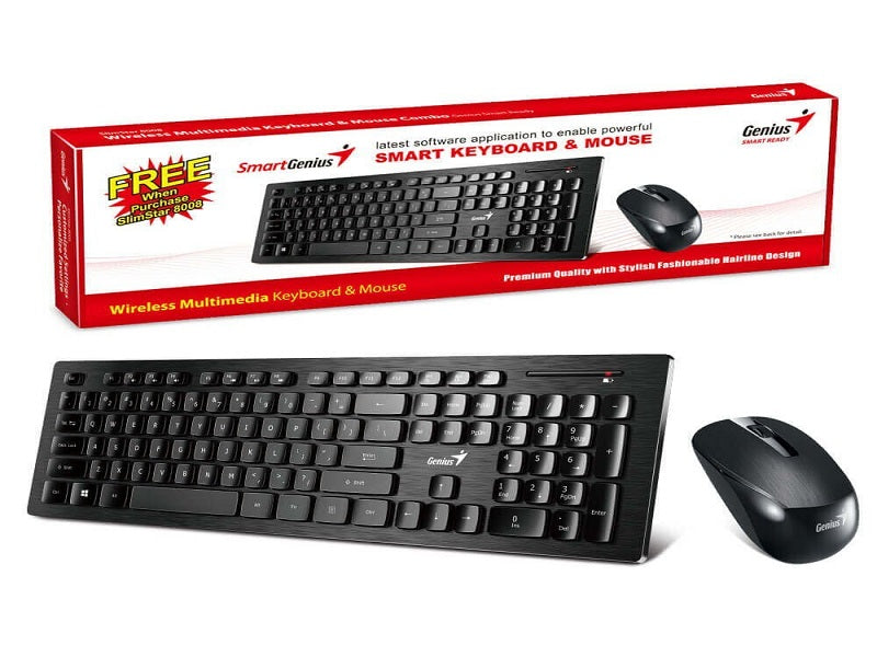 GENIUS Wireless Combo Keyboard & Mouse