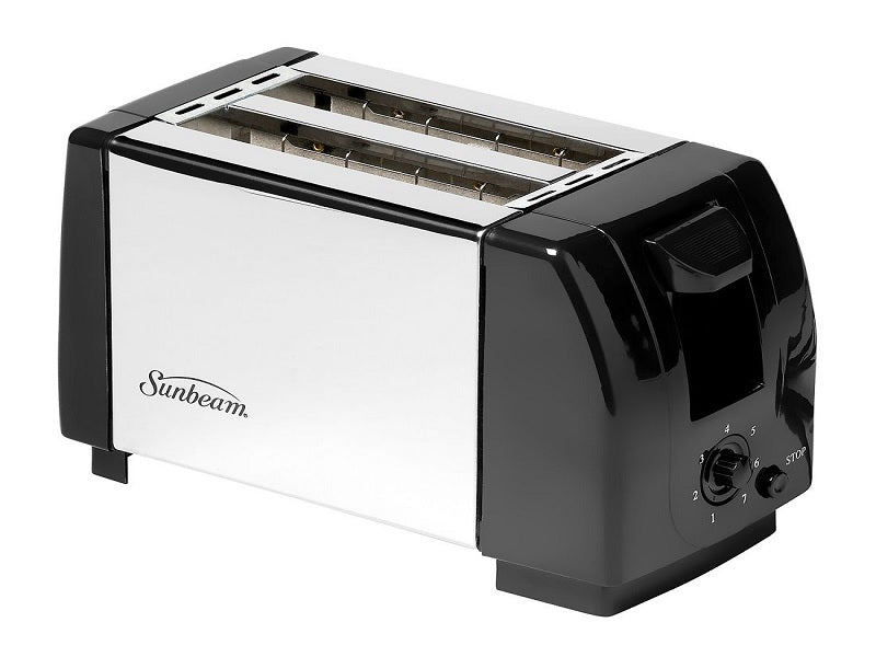 SUNBEAM 2 Slice Deluxe Black Toaster