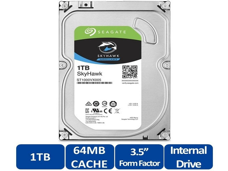SEAGATE Surveillance Skyhawk 1Tb Hdd