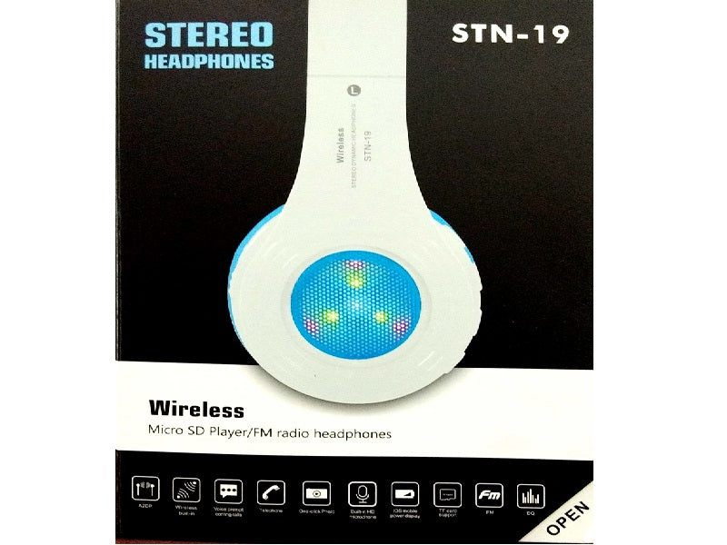 HEADPHONE Wireless Micro Sd Player Fm