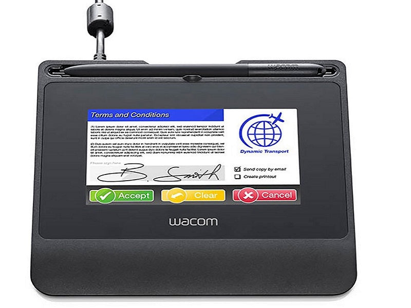 WACOM 5" Colour Signature Pad High