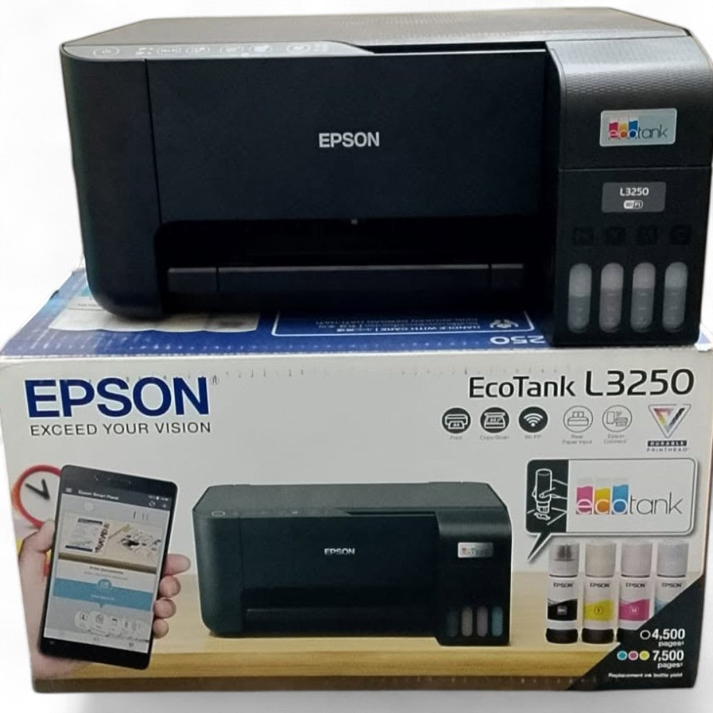 Pre-Owned Epson EcoTank L3250 Wi-Fi All-in-One Ink Tank Printer