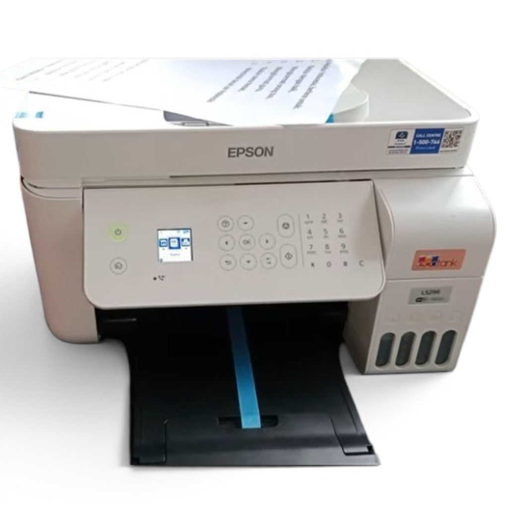 Pre-Owned Epson EcoTank L5296 Wi-Fi All-in-One Ink Tank Printer with ADF & Fax
