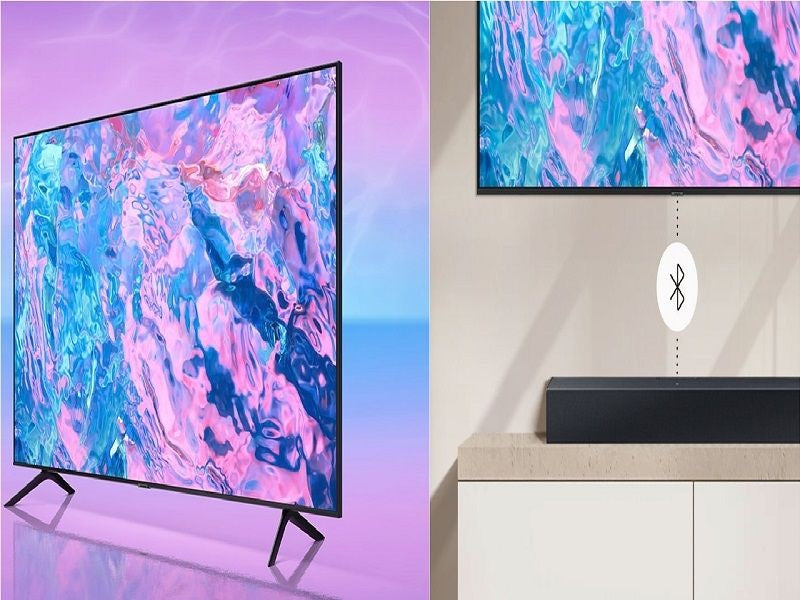 SAMSUNG Crystal 4K 65Cu7000+ Sound bar