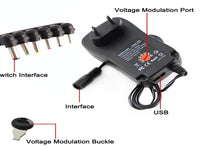 UNIVERSAL 3V To 12V 12Watts Charger