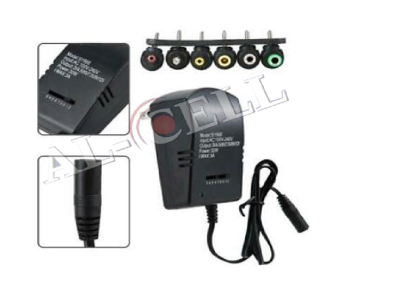 UNIVERSAL 3V To 12V 30Watts Charger
