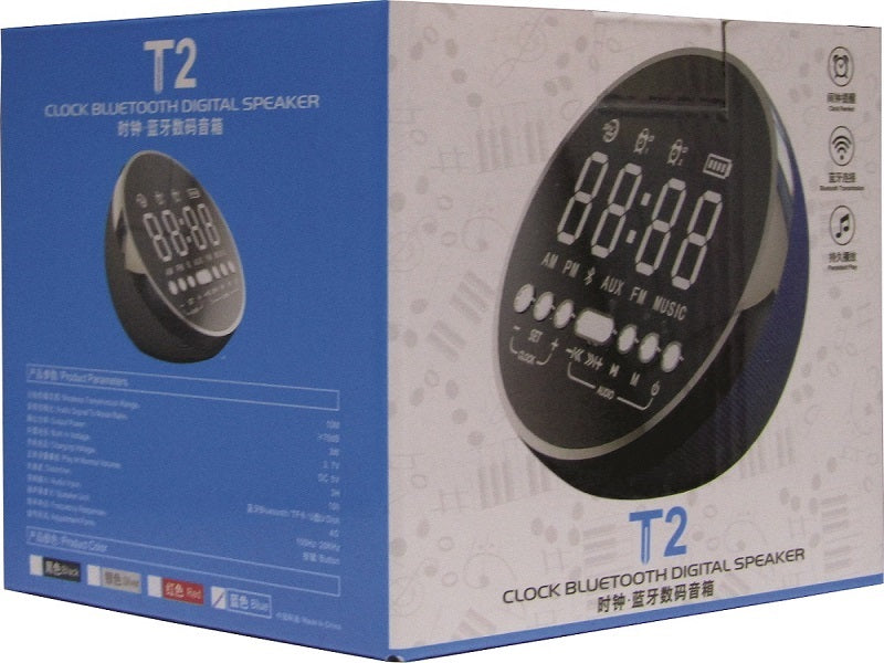 WIRELESS Digital Clock Speaker