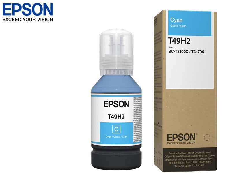 EPSON T49H2 Sc-T3100X Cyan 140Ml