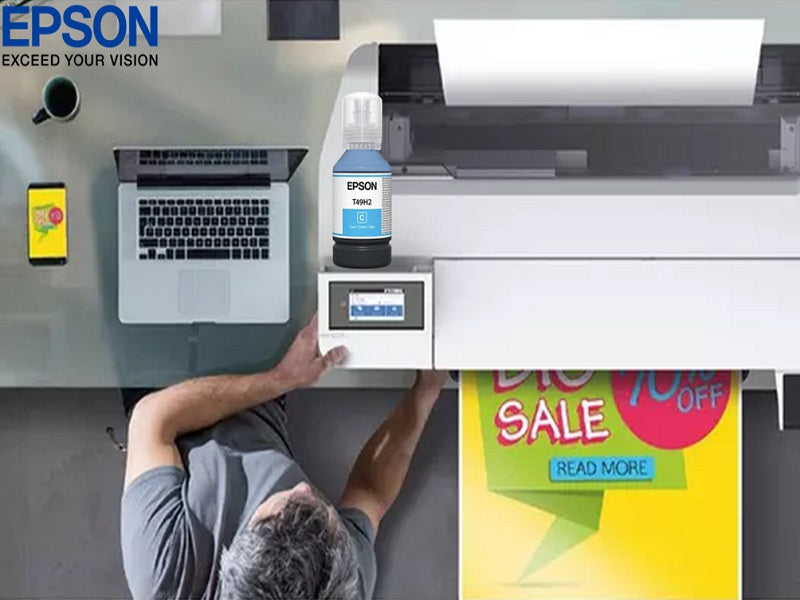 EPSON T49H2 Sc-T3100X Cyan 140Ml