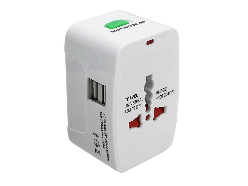 UNIVERSAL Travel Adaptor With Usb