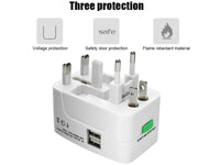 UNIVERSAL Travel Adaptor With Usb