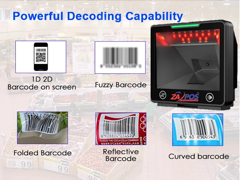 TOVI Desktop 2D Barcode Scanner