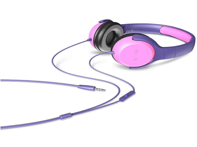 PHILIPS Takh101Pk/00 Kids On Ear Pink