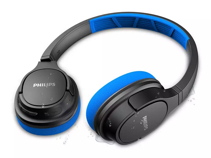PHILIPS Over Ear Wireless Headphone(Blu)