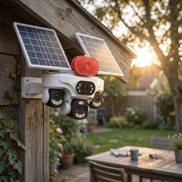 AOV 5 Lens Solar 4g Ptz Camera 10X With