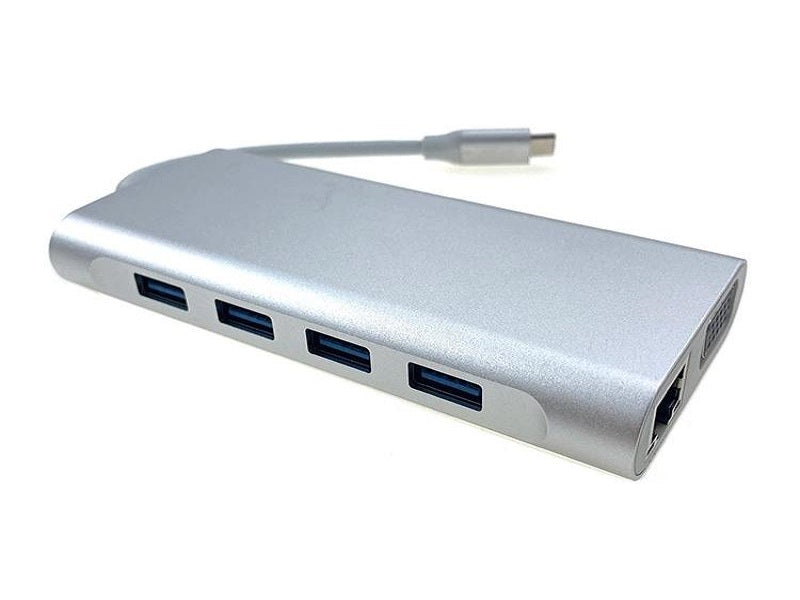 TYPE C To Lan+Tc+Sd+Usb3.0X4+Audio+Hdmi+