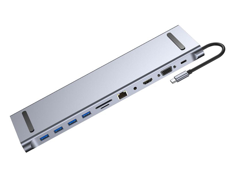 TYPE C To Lan+Tc+Sd+Usb3.0X4+Audio+Hdmi+