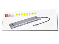 TYPE C To Lan+Tc2+Usb3.0X3+Audio+HdmiX2