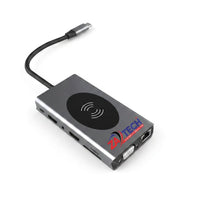 TYPE C To Lan+Tc+Sd+Usb3.0X5+Audio+Hdmi2
