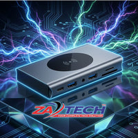 TYPE C To Lan+Tc+Sd+Usb3.0X5+Audio+Hdmi2