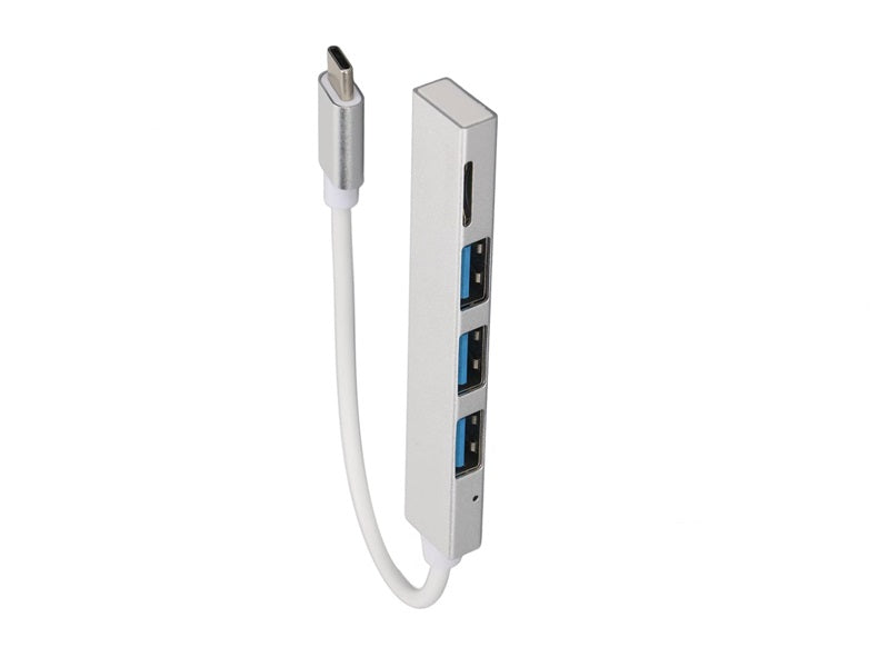 TYPE C To Usb3.0 X 3 + Microsd