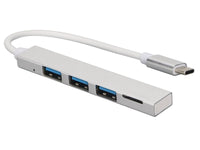 TYPE C To Usb3.0 X 3 + Microsd