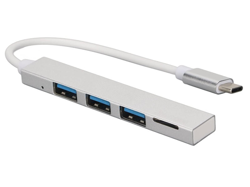 TYPE C To Usb3.0 X 3 + Microsd