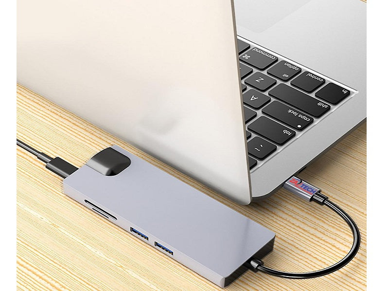 TYPE C Usb3.0X2+Sd Cr+Hdmi/Vga+Aux3.5+