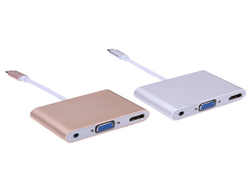 TYPE C To Hdmi + Vga Female Cable