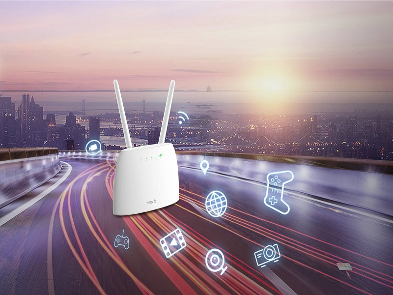 TENDA Dual Band Wifi 4G Lte Router