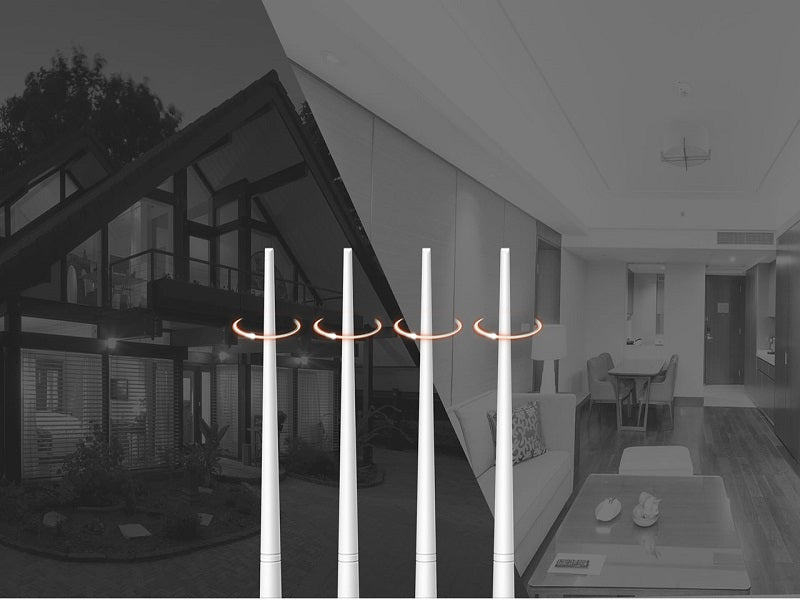 TENDA 300Mbps Wifi Router And Rep -F6