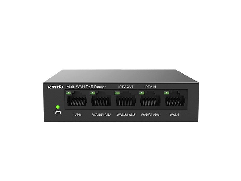 TENDA 5 Port Gigabit Ethernet PoE Router