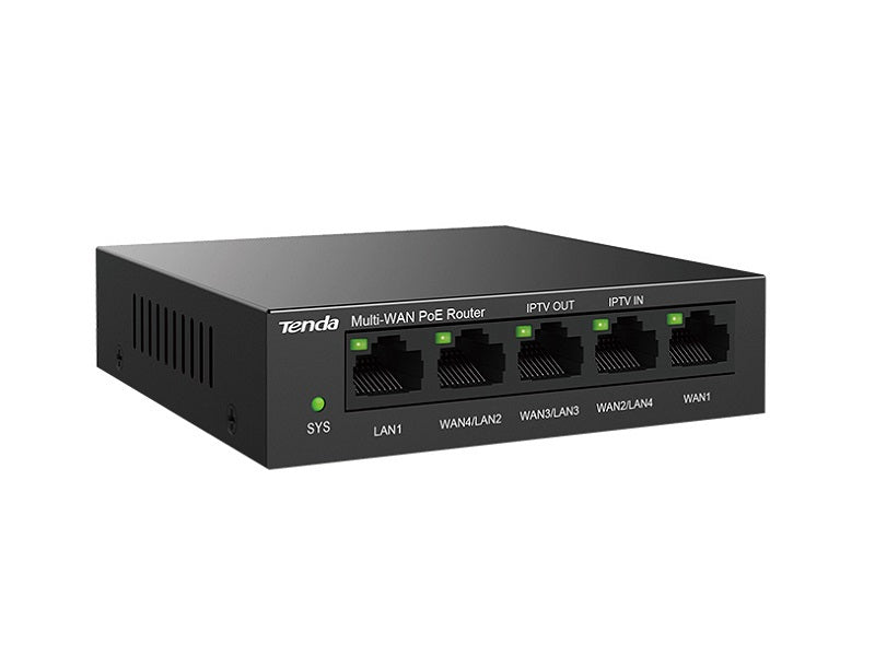 TENDA 5 Port Gigabit Ethernet PoE Router