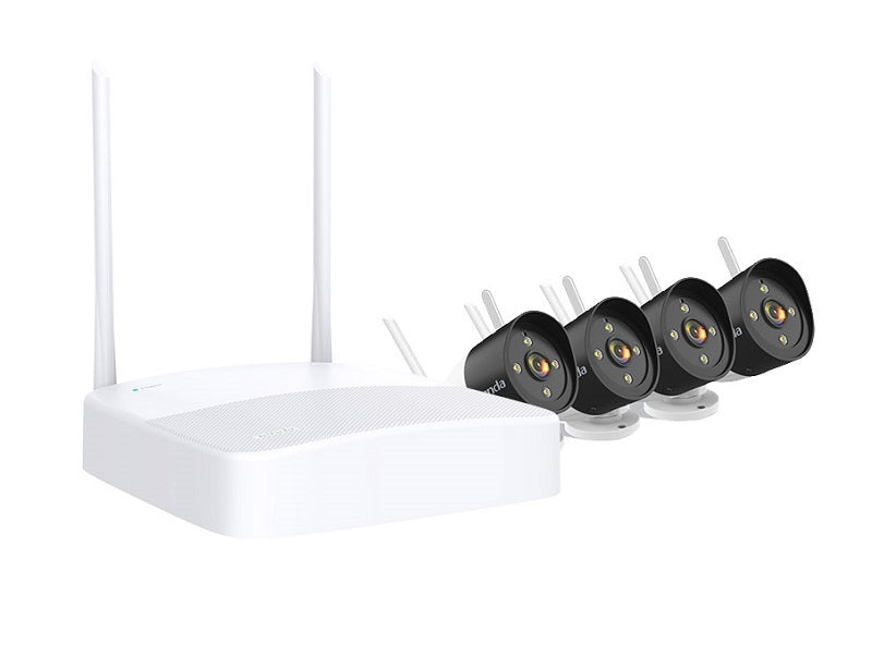 TENDA 4 Channel 3mp Wi-Fi Camera Kit