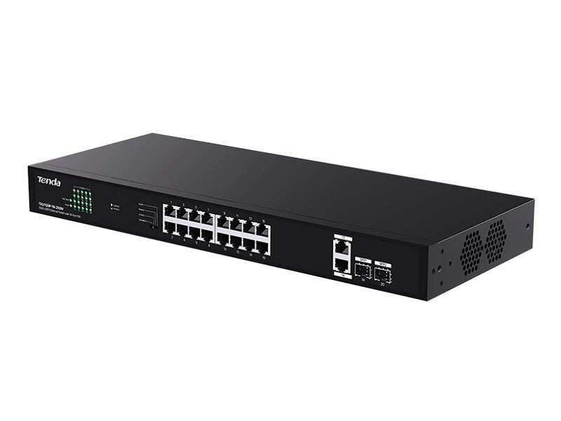 TENDA 18-Port Ethernet Switch Wit 16 PoE