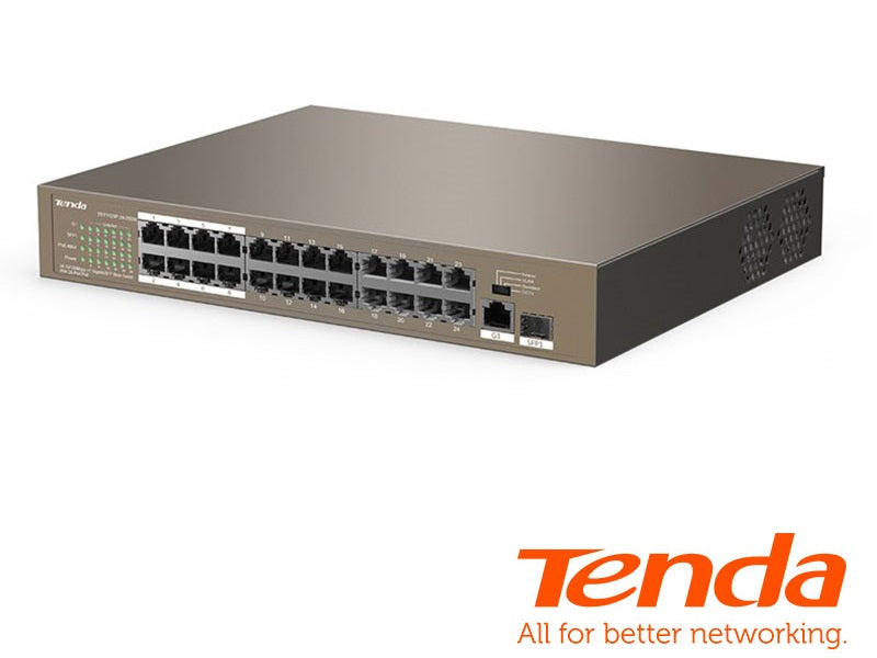 TENDA 24 Port Poe Switch 250W
